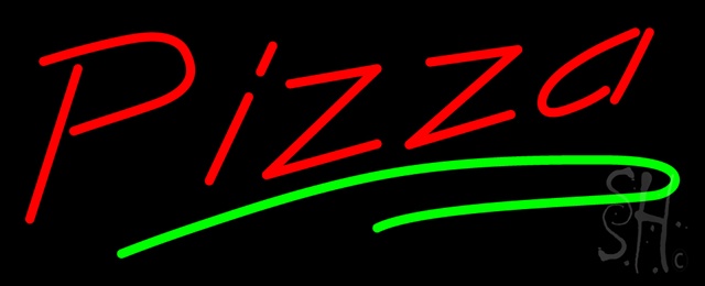 Sign Store N100-1453 Pizza With Green Line Neon Sign 32 x 13 x 3 In. Sign Store N100-1453 Pizza With Green Line Neon Sign 32 x 13 x 3 In.