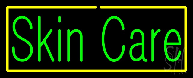 Sign Store N100-1498 Green Skin Care Yellow Border Neon Sign 32 x 13 x 3 In. Sign Store N100-1498 Green Skin Care Yellow Border Neon Sign 32 x 13 x 3 In.