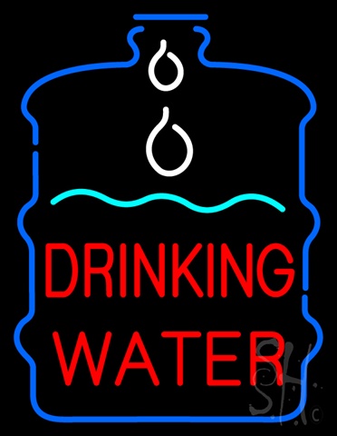 Sign Store N100-6374-clear Drinking Water Inside Bottle Clear Backing Neon Sign 24 x 31 x 1 In. Sign Store N100-6374-clear Drinking Water Inside Bottle Clear Backing Neon Sign 24 x 31 x 1 In.