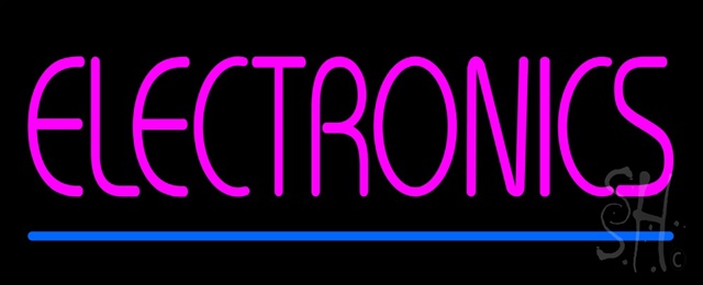 Sign Store N100-1232 Electronics Neon Sign 32 x 13 x 3 In. Sign Store N100-1232 Electronics Neon Sign 32 x 13 x 3 In.