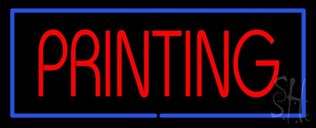 Sign Store N100-1465-clear Red Printing Blue Border Clear Backing Neon Sign 32 x 13 x 1 In. Sign Store N100-1465-clear Red Printing Blue Border Clear Backing Neon Sign 32 x 13 x 1 In.