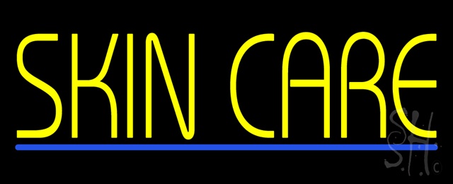 Sign Store N100-1499 Yellow Skin Care Blue Line Neon Sign 32 x 13 x 3 In. Sign Store N100-1499 Yellow Skin Care Blue Line Neon Sign 32 x 13 x 3 In.