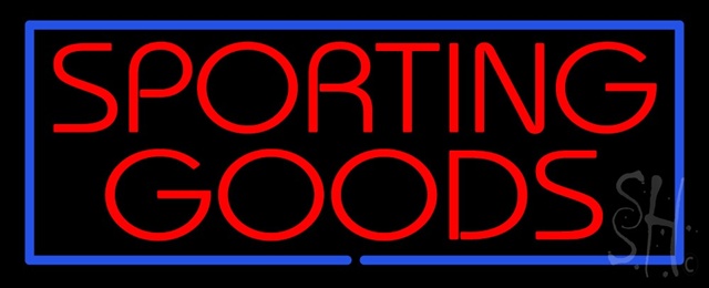 Sign Store N100-1507-clear Sporting Goods Clear Backing Neon Sign 32 x 13 x 1 In. Sign Store N100-1507-clear Sporting Goods Clear Backing Neon Sign 32 x 13 x 1 In.