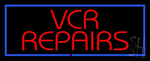 Sign Store N100-1559 Vcr Repairs Neon Sign 32 x 13 x 3 In. Sign Store N100-1559 Vcr Repairs Neon Sign 32 x 13 x 3 In.