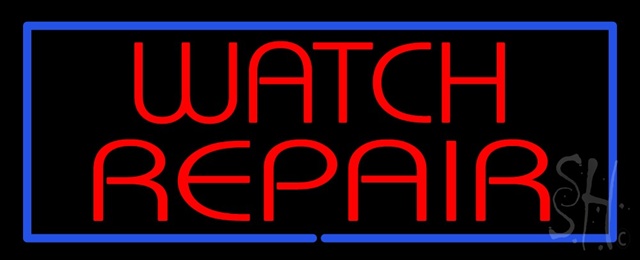 Sign Store N100-1565-outdoor Red Watch Repair With Blue Border Outdoor Neon Sign 32 x 13 x 3.5 In. Sign Store N100-1565-outdoor Red Watch Repair With Blue Border Outdoor Neon Sign 32 x 13 x 3.5 In.