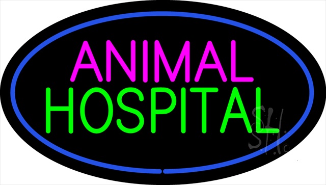 Sign Store N100-1603-outdoor Animal Hospital Blue Oval Outdoor Neon Sign 30 x 17 x 3.5 In. Sign Store N100-1603-outdoor Animal Hospital Blue Oval Outdoor Neon Sign 30 x 17 x 3.5 In.