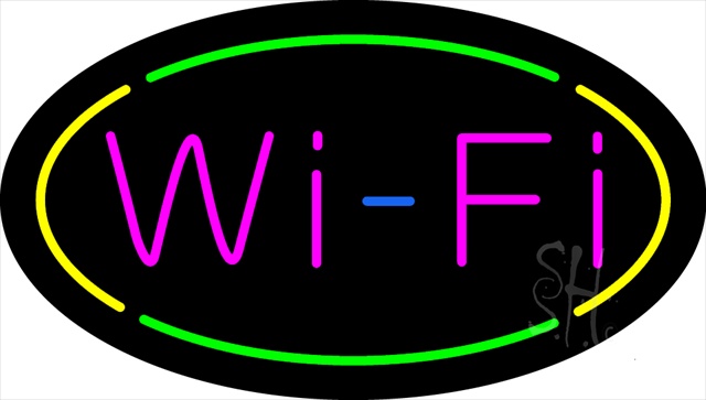 Sign Store N100-2582-outdoor Multi Colored Wi Fi Animated Outdoor Neon Sign 30 x 17 x 3.5 In. Sign Store N100-2582-outdoor Multi Colored Wi Fi Animated Outdoor Neon Sign 30 x 17 x 3.5 In.