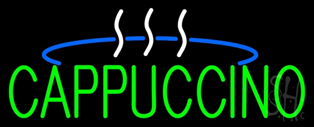 Sign Store N100-0280-clear Green Cappuccino Logo Clear Backing Neon Sign 32 x 13 x 1 In. Sign Store N100-0280-clear Green Cappuccino Logo Clear Backing Neon Sign 32 x 13 x 1 In.