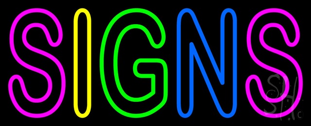 Sign Store N100-0368 Signs Neon Sign 32 x 13 x 3 In. Sign Store N100-0368 Signs Neon Sign 32 x 13 x 3 In.