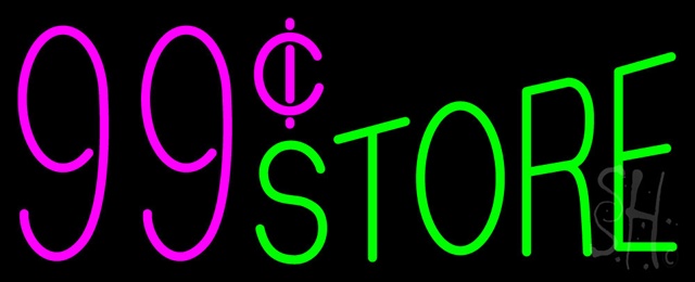 Sign Store N100-0374-outdoor 99 Store Outdoor Neon Sign 32 x 13 x 3.5 In. Sign Store N100-0374-outdoor 99 Store Outdoor Neon Sign 32 x 13 x 3.5 In.