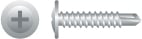 4m85 8-18 X 1.25 In. 410 Stainless Steel Phillips Modified Truss R-w Head Screws Passivated And Waxed Box Of 3 000