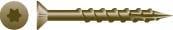 608l 6 X 0.5 In. Phillips Flat Head Particle Board Screws Plain And Lubed Box Of 25 000