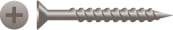 948l 9 X 3 In. Phillips Flat Head Particle Board Screws Plain And Lubed Box Of 2 000