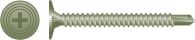 Cb824 8-18 X 2.25 In. Phillips Wafer Head Screw With Nibs Ruspert Coated Box Of 3 000