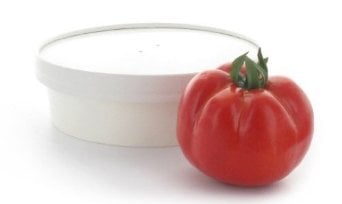 16 Oz. Buckaty Round White To Go Container, Pack Of 360