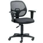 A2911TM1-22A4 Mesh Back Task Chair With Fabric Upholstered Seat