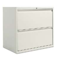 Alela523029lg Two Drawer Lateral File Cabinet, Gray