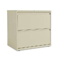 Alela523029py Two Drawer Lateral File Cabinet, Putty