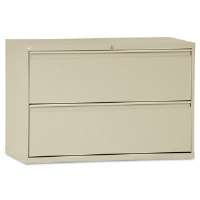 Alela544229py Two Drawer Lateral File Cabinet, Putty