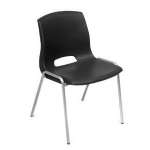KH820NSPP01BK Merion Vented Stackable Chair - Black