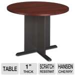 Bush Furniture Tb90442a Round Conference Table - Hansen Cherry