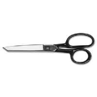 Acme United 10260 Forged Nickel Plated Straight Office Scissors, 8 In. Black