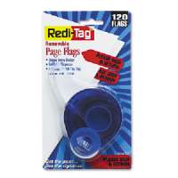 81344 Arrow Page Flags In Dispenser, Please Sign And Return, Red
