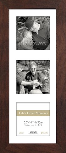 73144 Lifes Great Moments Espresso Wall Frame, 5.5 X 14 In.