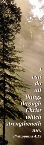 465028 Bookmark I Can Do All Things Philippians 4 13