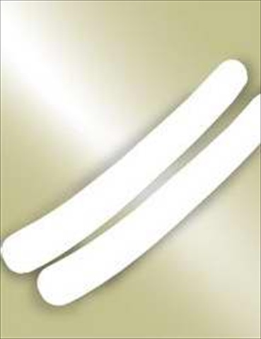 46864 Clerical Collar Replacement Tab White