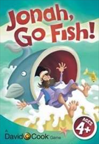 David C. Cook 459195 Gm Jonah Go Fish Jumbo Card Game