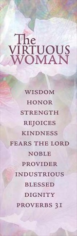 430282 Bookmark Virtuous Woman Proverbs 31