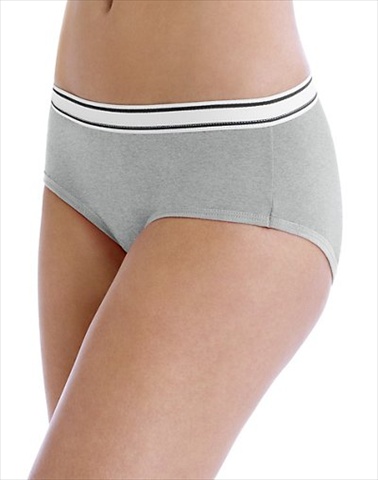 PP41SC Sporty Womens Hipster Panties, Multicolored - Size 5