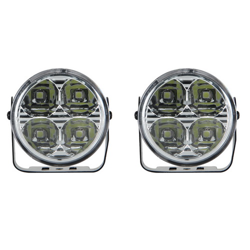 Nv-2037w 3 In. Round 4 Led Daytime Running Lamp Accent Light