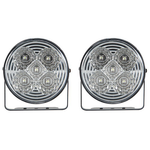 Nv-2038w 4 In. Round 5 Led Daytime Running Lamp Accent Light