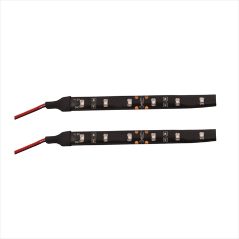 4 In. Flexi Led Strip - Red, 2 Pc.