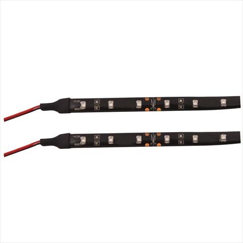 Cz-177b 12 In. Flexi Led Strip - Blue, 2 Pc.