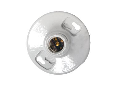 M507cw-ul Porcelain Receptacle Ceiling Lamp Holders With Pull Chain