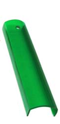 Ledr-green-lens Polycarbonate Plastic Lens - Green 0.5 In.