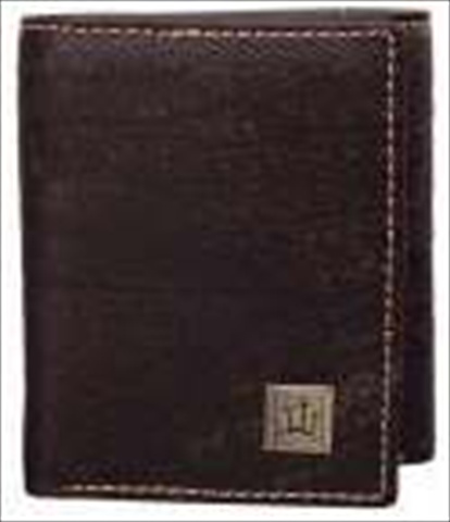 367037 Wallet Genuine Leather John 3 16 Crosses Brown