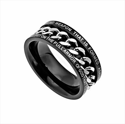 108853 Ring Black Chain No Weapon Size 10