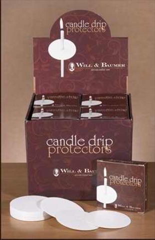 56758 Display Candle Paper Drip Protectors 3 In. 20
