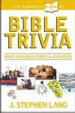 494215 Complete Book Of Bible Trivia