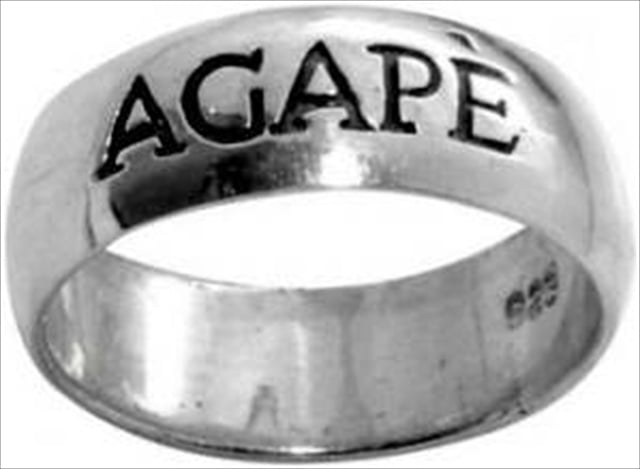 04260x Ring Agape Style 415 Ss Size 10