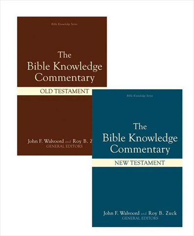David C. Cook 45800X Bible Knowledge Commentary Old & New Testament 2V