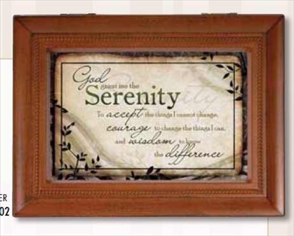 114175 Music Box Serenity Prayer What A Friend