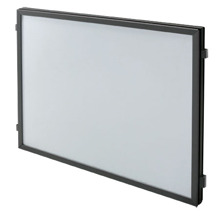 Lavi Industries 50-4612WB Quickclip Double-Sided Poster Frame with Grip Connectors - Wrinkle Black Lavi Industries 50-4612WB Quickclip Double-Sided Poster Frame with Grip Connectors - Wrinkle Black
