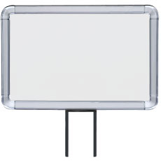 Lavi Industries 50-1130F12H-CL Horizontal Fixed Mount Sign Frame 7 x 11 In. Chrome Lavi Industries 50-1130F12H-CL Horizontal Fixed Mount Sign Frame 7 x 11 In. Chrome