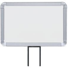 Lavi Industries 50-1130F7H-SA Horizontal Fixed Mount Sign Frame 7 x 11 In. Satin Aluminum Lavi Industries 50-1130F7H-SA Horizontal Fixed Mount Sign Frame 7 x 11 In. Satin Aluminum