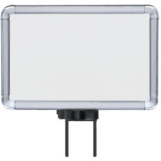 Lavi Industries 50-1130SH-CL Horizontal Swivel Mount Sign Frame 7 x 11 In. Chrome Lavi Industries 50-1130SH-CL Horizontal Swivel Mount Sign Frame 7 x 11 In. Chrome